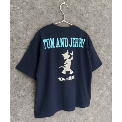 トム&ジェリー オーバーサイズTシャツ キッズ[品番：MSSK1628234