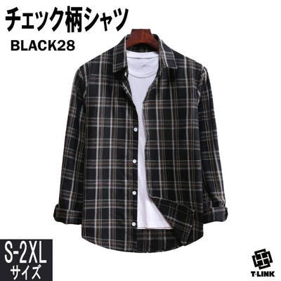 新色追加 チェック柄 シャツ[品番：TLKM0001752]｜T-LINK
