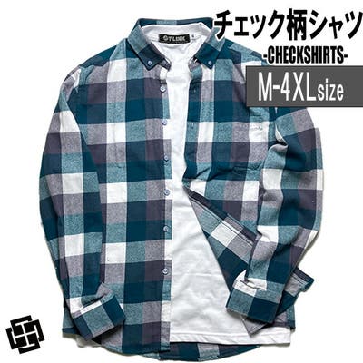 カジュアル チェック柄 シャツ[品番：TLKM0001528]｜T-LINK（ティーリンク）のメンズファッション通販｜SHOPLIST（ショップリスト）
