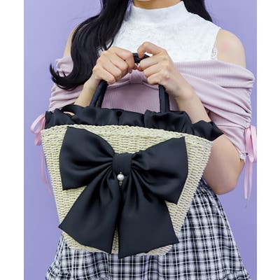 リボンカゴバッグ[品番：IGAW0006359]｜axes femme（アクシーズ