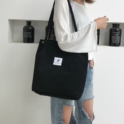 Amazon.co.jp: COSMEVIVI レディース コーデュロイ ハンドバッグ