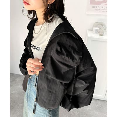 フェンネル FENNEL モノグラムショート丈ブルゾン （ブラック