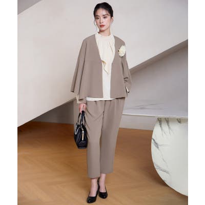 最安値 セットアップ 2点セット クロップドパンツ[品番：DSSW0005109 その他