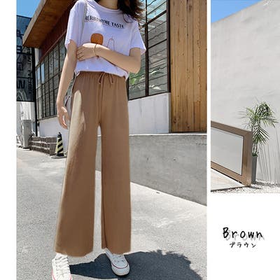 パンツ リブパンツ ズボン[品番：FSBW0000532]｜fashion box