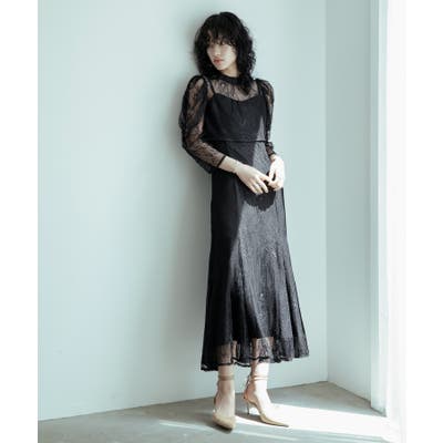 ニアナ niana カシュクールデザインパンツドレス オールインワン