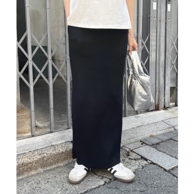 ストレッチファインロングタイトスカート - SOÉJU online store