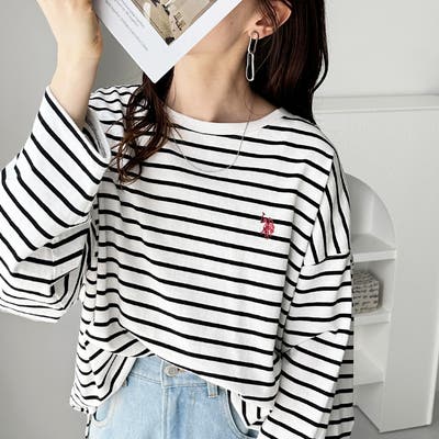 UNISEX】モノクロフォトロングスリーブTシャツ(トップス