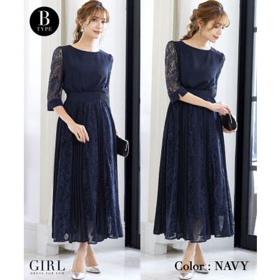 【お気に入り】 パーティードレス 結婚式 ワンピース[品番：ZY000003535]｜GIRL スーツ・フォーマル・ドレス