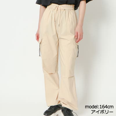 nylon cargo pants | OHOTORO