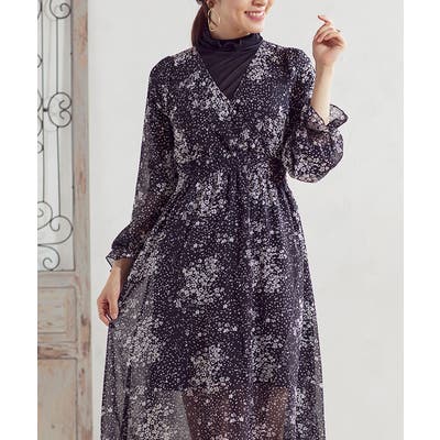 ワンピース シフォンワンピース 半袖[品番：GW000003289