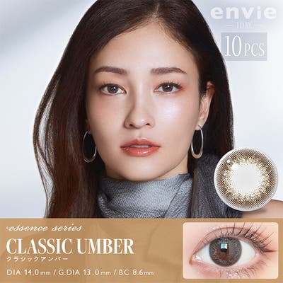雑誌で紹介された envie アンヴィ ワンデー カラコン アンヴィ UV[品番 ジャケット・アウター