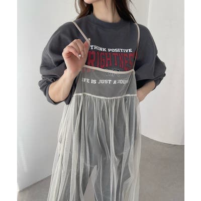 チュール 2WAY キャミワンピース[品番：ORGW0008505]｜Ada.（エイダ）のレディースファッション通販｜SHOPLIST（ショップリスト）