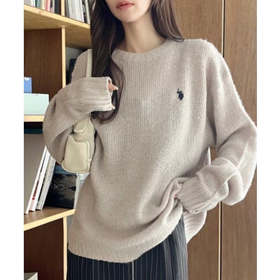 U.S. POLO ASSN. クルーネック シャギーニット[品番 U.S. POLO ASSN. クルーネック シャギーニット[品番