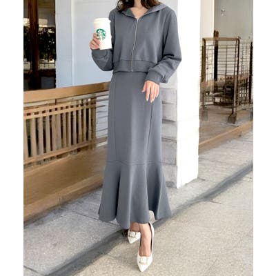 パーカー+マーメイドスカートスウェットセットアップ [品番：BA000005880]｜JULIA  BOUTIQUE（ジュリアブティック）のレディースファッション通販｜SHOPLIST（ショップリスト）