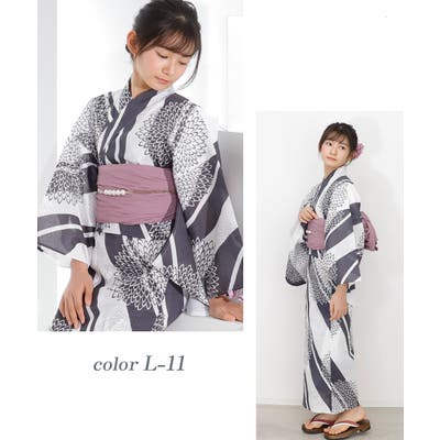 浴衣 兵児帯2点セット キッズ[品番：SHUK0001613]｜子ども服