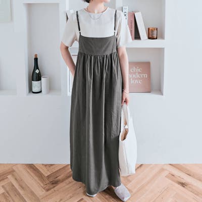 ギャザーキャミワンピース キャミソール ワンピース[品番：IK000006886]｜kirakiraShop  （キラキラショップ）のレディースファッション通販｜SHOPLIST（ショップリスト）