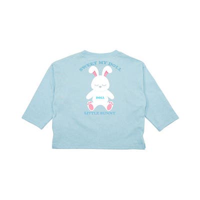 プリントTシャツ 綿100％ 長袖[品番：BEEK0003338]｜子供服Bee