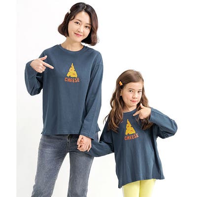 プリントTシャツ 綿100％ 長袖[品番：BEEK0003338]｜子供服Bee