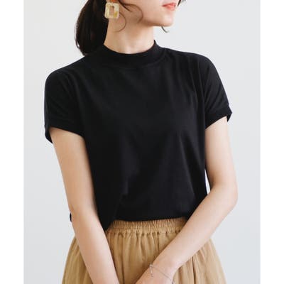新作 スムース】モックネックTシャツ[品番：LOSW0000758]｜CLOTHY ルアー・フライ
