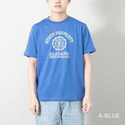 Tシャツ メンズ 半袖[品番：LWSM0010460]｜ローコスのメンズ 