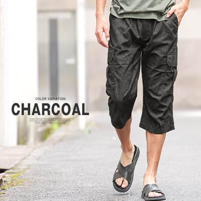 【返品?交換対象商品】 カーゴパンツ 7分丈 七分丈[品番：LU000013291]｜LUXSTYLE（ラグ パンツ