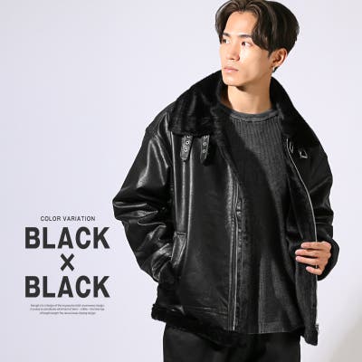 B 3ジャケット ムートンジャケット[品番：LU000013472
