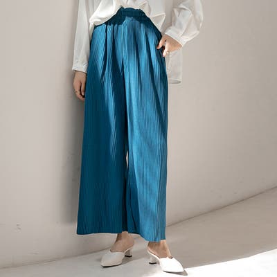 PLEATS PLEASE ISSEY MIYAKE 中太パンツ セミワイトパンツ