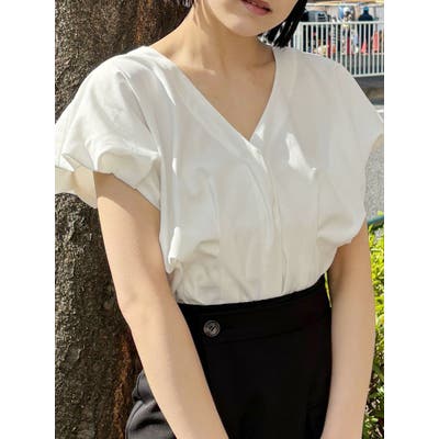 2WAYウエストタックショートトップス[品番：MKSW0057116]｜MURUA 