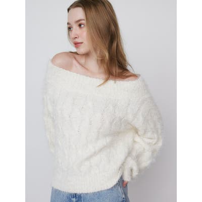 2WAY MIX YARN CABLE KNIT/2WAYヤーンケーブルニット[品番