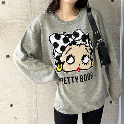 BETTY BOOPニットトップス[品番：MJNW0002901]｜me  Jane（ミージェーン）のレディースファッション通販｜SHOPLIST（ショップリスト）