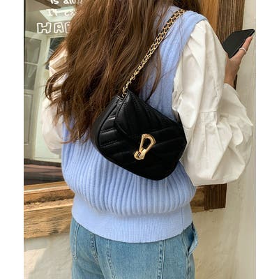 ミニショルダーバッグ キルティング鞄上品[品番：AGCW0006372