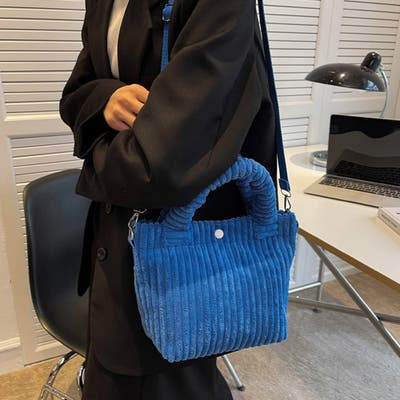 コーデュロイ ショルダーバッグ 2WAY[品番：II000009294