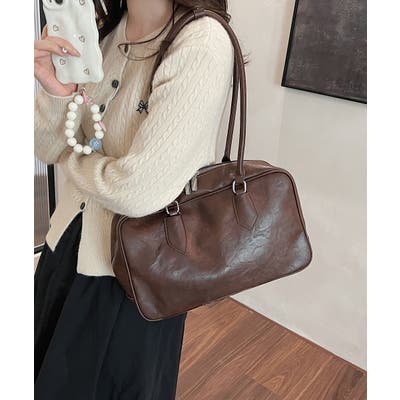 ロングハンドルボストンバッグトートバッグ[品番：II000012160
