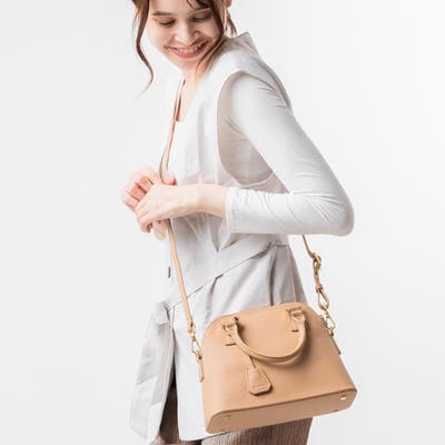 予約販売 MURA シュリンクレザー ショルダーベルト付き[品番：MURB0000131 バッグ