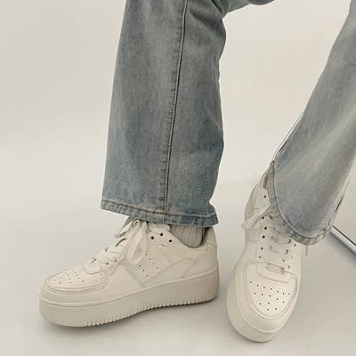 軽量厚底 ベーシック コートスニーカー 1483[品番：MTTS0000653]｜Shoes in Closet（シューズインクローゼット）のレディース ファッション通販｜SHOPLIST（ショップリスト）