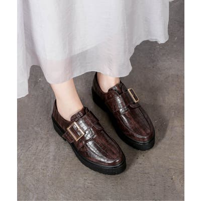 軽量厚底 マニッシュ ワンベルトバックル ローファー 1978[品番：MTTS0000442]｜Shoes in  Closet（シューズインクローゼット）のレディースファッション通販｜SHOPLIST（ショップリスト）