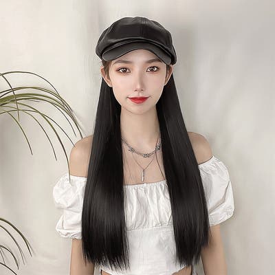 ナチュラルに染めた本物そっくりのかつらカバー K329t9L 差し置い