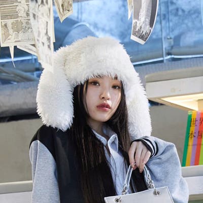 ファー帽子 エコファー うさ耳[品番：JOKW0014794]｜REAL STYLE