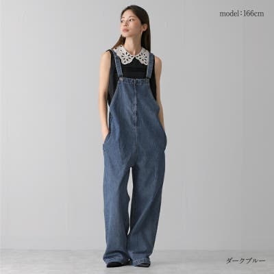 は自分にプチご褒美を サロペット デニム オールインワン[品番：TWPW0001083]｜Fetch サロペット・オーバーオール・オールインワン