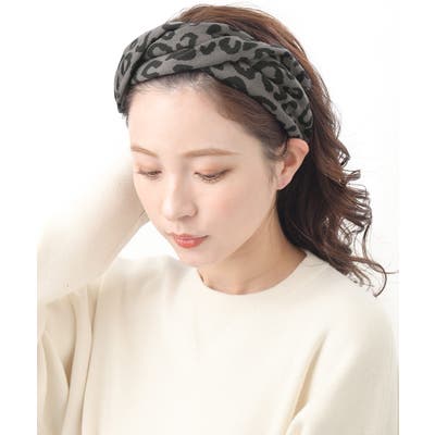 ヘアバンド レオパード柄 豹柄[品番：VTNA0004987]｜VINGTAINE