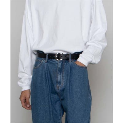 口コミ レビュー スクエアバックルレザーベルト Junred ジュンレッド メンズファッション通販shoplist ショップリスト