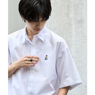 イージーケアオックスフォードワンポイントシャツ(S)[品番