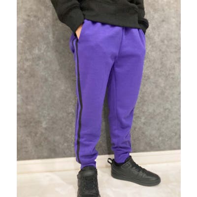 サイドラインスウェットパンツ キッズ パンツ[品番：ZONK0006911