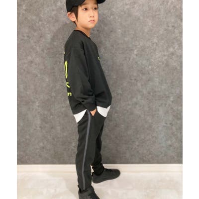 サイドラインスウェットパンツ キッズ パンツ[品番：ZONK0006911