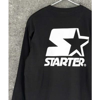 STARTER スターターオーバーサイズプリントロングスリーブT