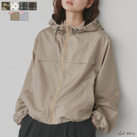 ad thie（アドティエ） | アソートパターン ジップマウンテンパーカー