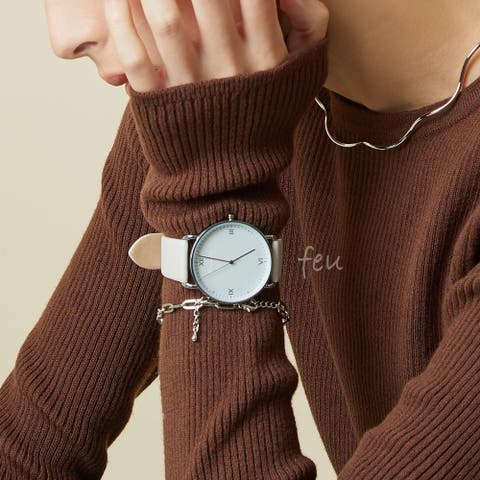 feu（フゥー） | ANYWAY SMART WATCHES 腕時計　ジャパンムーブメント　ユニセックス　シンプル　スマート　大人カッコいい　オールシーズン　韓国ファッション