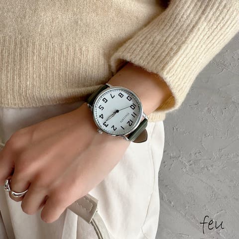 feu（フゥー） | COLOR SCHEME WATCH  ジャパンムーブメント　腕時計　メタル　ユニセックス仕様　メンズライク ギフト　オシャレ　カジュアル　韓国ファッション