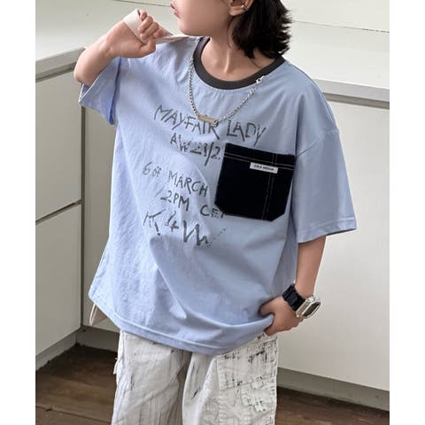 aimoha kids（アイモハキッズ） | 【aimoha-KIDS-】キッズ デザインポケットTシャツ