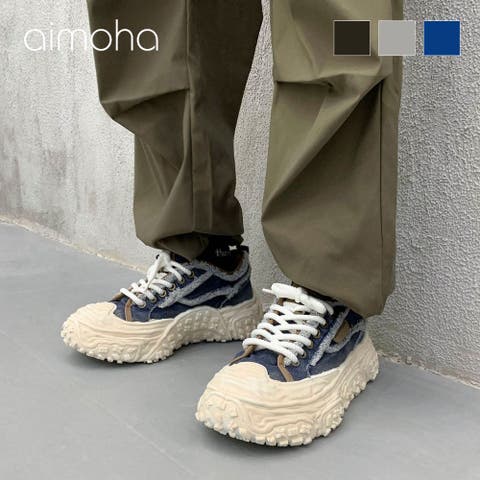 aimoha （アイモハ） | デニム厚底スニーカー/Denim platform sneakers